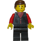 LEGO Paramedic Chief met 3 Rood Buttons Shirt minifiguur