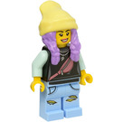 LEGO Parker L. Jackson with Black Top and Beanie (Smile / Grumpy) Minifigure