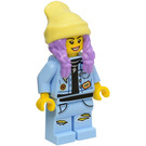 LEGO Parker L. Jackson with Denim Jacket and Beanie (Smile / Grumpy) Minifigure