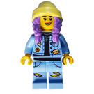 LEGO Parker L. Jackson with Denim Jacket and Beanie (Smile / Scared) Minifigure