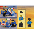 LEGO Parking Gate Attendant 2881 Istruzioni