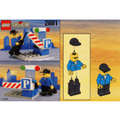 LEGO Parking Gate Attendant Set 2881 Instructions