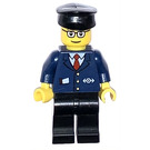 LEGO Cestující Vlak Conductor Minifigurka