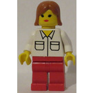 LEGO Passagier mit Weiß oben mit Pockets Minifigur