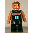 LEGO Pau Gasol, Memphis Grizzlies, Road Uniform, #16 Minifigure