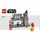 LEGO Paz Vizsla and Moff Gideon Battle 75386 Instructions