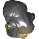 LEGO Pearl Dark Gray Admiral Raddus Minifigure Head (29282)