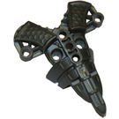 LEGO Pearl Dark Gray Bionicle Toa Inika Chest Armor - Type 2 (53547)