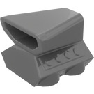 LEGO Pearl Dark Gray Car Engine 2 x 2 with Air Scoop (50943)