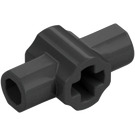 LEGO Pearl Dark Gray Cross Connector with Holes and Axle Holders (24122 / 49133)