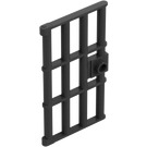 LEGO Pearl Dark Gray Door 1 x 4 x 6 with Bars (60621)