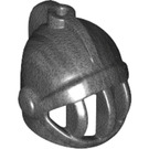 LEGO Perle dunkelgrau Helm mit Gesicht Gitter (4503 / 15569)