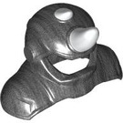 LEGO Perle dunkelgrau Helm mit Schulter Pads und Rhino Horn (81848 / 106166)