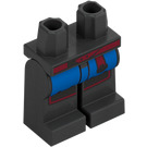 LEGO Parelmoer donkergrijs Heupen en benen met Blauw Tunic (3815 / 75101)