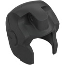 LEGO Gris oscuro perla Iron Hombre Casco con Open Cara y Parte superior Bisagra (80429)