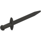 LEGO Pearl Dark Gray Long Sword with Thick Crossguard (18031)