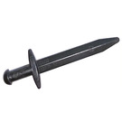 LEGO Pearl Dark Gray Long Sword with Thin Crossguard (98370)