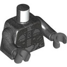 LEGO Perle dunkelgrau Minifig Torso (973 / 76382)
