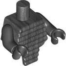 LEGO Gris foncé nacré Minifigure Torse avec Extended Ridged Armour (99415)