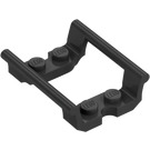 LEGO Pearl Dark Gray Rail 2 x 4 (80562)