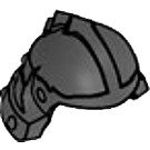 LEGO Pearl Dark Gray Samurai Helmet