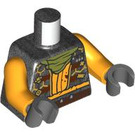 LEGO Perle dunkelgrau Snub Fighter Pilot Minifig Torso (973 / 76382)