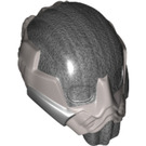 LEGO Pearl Dark Gray Space Helmet with Breathing Mask (14271)