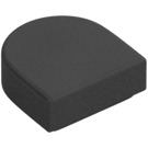 LEGO Pearl Dark Gray Tile 1 x 1 Half Oval (24246 / 35399)