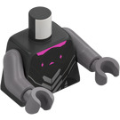 LEGO Perle mørkegrå Trespasser Elite Minifig Torso (973)