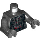 LEGO Pearl Dark Gray Ultron Prime Minifig Torso (973 / 76382)