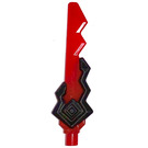 LEGO Pearl Dark Gray Vermillion Sword (25277)