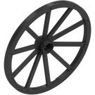 LEGO Gris Foncé Nacré Roue de chariot Ø56 x 3.2 avec 10 Rayons (33212)