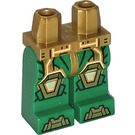 LEGO Pearl Gold Aaron Minifigure Hips and Legs (3815 / 36289)
