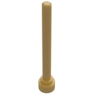 LEGO Parelmoer goud Antenne 1 x 4 met vlakke top (3957 / 28658)