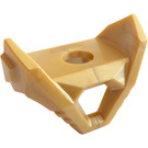 LEGO Perle guld Rustning med Pointed Shoulders og Hexagonal Skåret ud (35049)