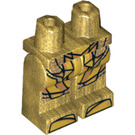 LEGO Pearl Gold Atlantean Guard Minifigure Hips and Legs (3815 / 34985)