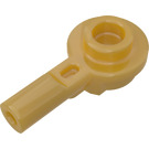 LEGO Parelmoer goud Staaf 1 met Plaat 1 x 1 Rond (32828)