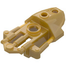 LEGO Oro perlato Bionicle 3 x 5 x 2 Knee Scudo (53543)