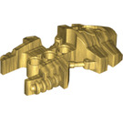 LEGO Pearl Gold Bionicle Armor / Foot 4 x 7 x 2 (50919)