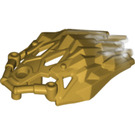 LEGO Pearl Gold Bionicle Armor with Transparent Back (24166)