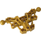 LEGO Pearl Gold Bionicle Torso 5 x 11 x 3 with Ball Joints (53564)