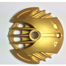 LEGO Pearl Gold Bohroks Shield with Turbine (45274)