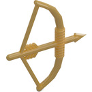 LEGO Pearl Gold Bow with Arrow (4499 / 61537)