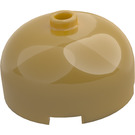 LEGO Perle guld Klods 3 x 3 Rund Dome (49308)