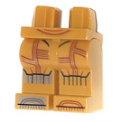 LEGO Parelmoer Goud C-3PO Minifigure Heupen en benen (1561 / 3815)