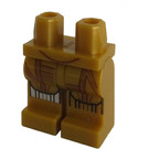 LEGO Parelmoer Goud C-3PO Minifigure Heupen en benen (3815 / 18022)