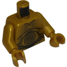 LEGO Oro perlato C-3PO Busto (76382 / 76554)