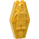 LEGO Perlgold Coffin Deckel - Ägyptisch  (30164)