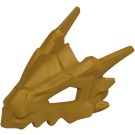 LEGO Pearl Gold Creature Head (3770)