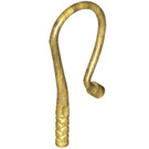 LEGO Pearl Gold Curved Long Whip (75216 / 88704)